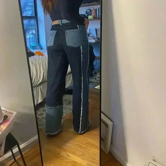 Honor the Gift Colorblock Utility Jean - Picture 3 of 6